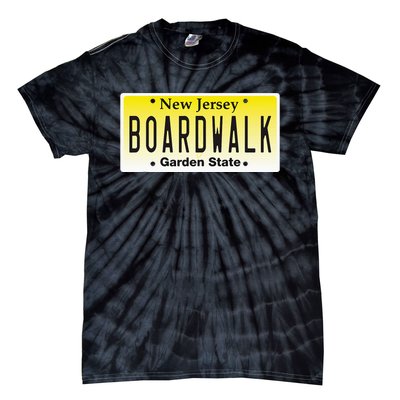 Boardwalk Nj Beach Town New Jersey Vacation Tie-Dye T-Shirt