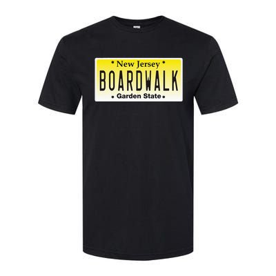 Boardwalk Nj Beach Town New Jersey Vacation Softstyle CVC T-Shirt