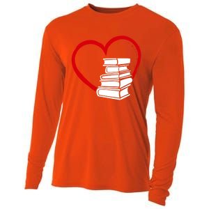 Book Nerd's Book Lover's Valentine's Day Cool Gift Cooling Performance Long Sleeve Crew