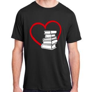 Book Nerd's Book Lover's Valentine's Day Cool Gift Adult ChromaSoft Performance T-Shirt