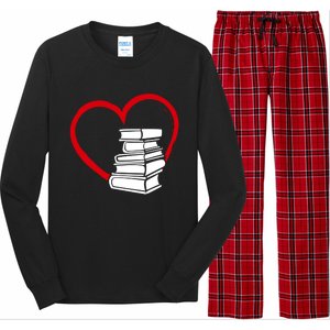 Book Nerd's Book Lover's Valentine's Day Cool Gift Long Sleeve Pajama Set