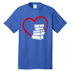 Book Nerd's Book Lover's Valentine's Day Cool Gift Tall T-Shirt