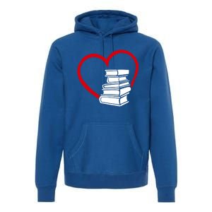 Book Nerd's Book Lover's Valentine's Day Cool Gift Premium Hoodie