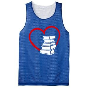 Book Nerd's Book Lover's Valentine's Day Cool Gift Mesh Reversible Basketball Jersey Tank