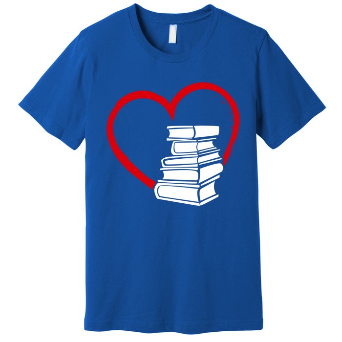 Book Nerd's Book Lover's Valentine's Day Cool Gift Premium T-Shirt