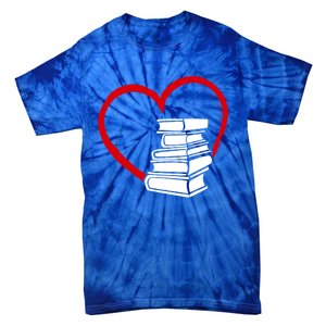 Book Nerd's Book Lover's Valentine's Day Cool Gift Tie-Dye T-Shirt