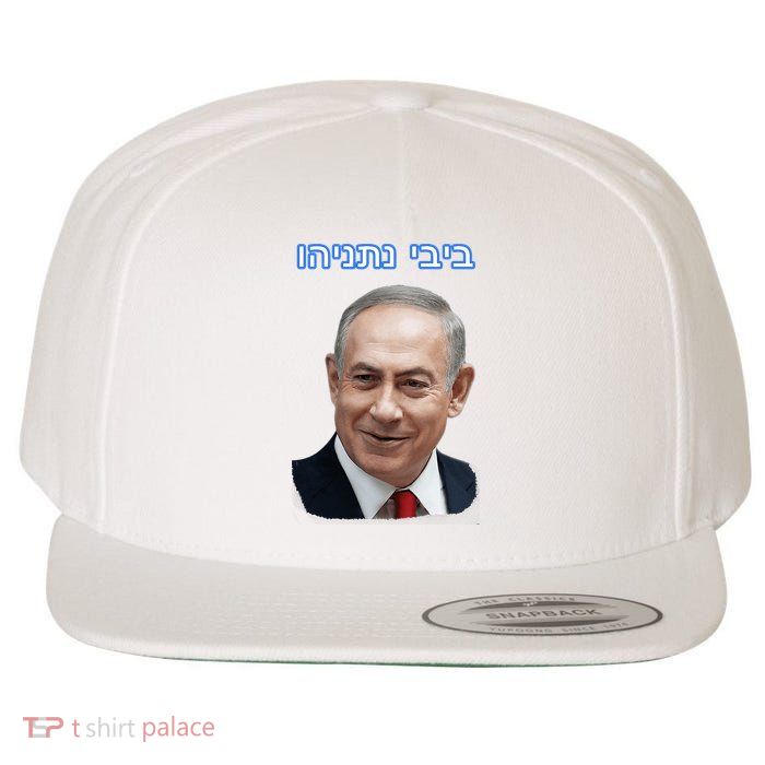 Bibi Netanyahu Wool Snapback Cap