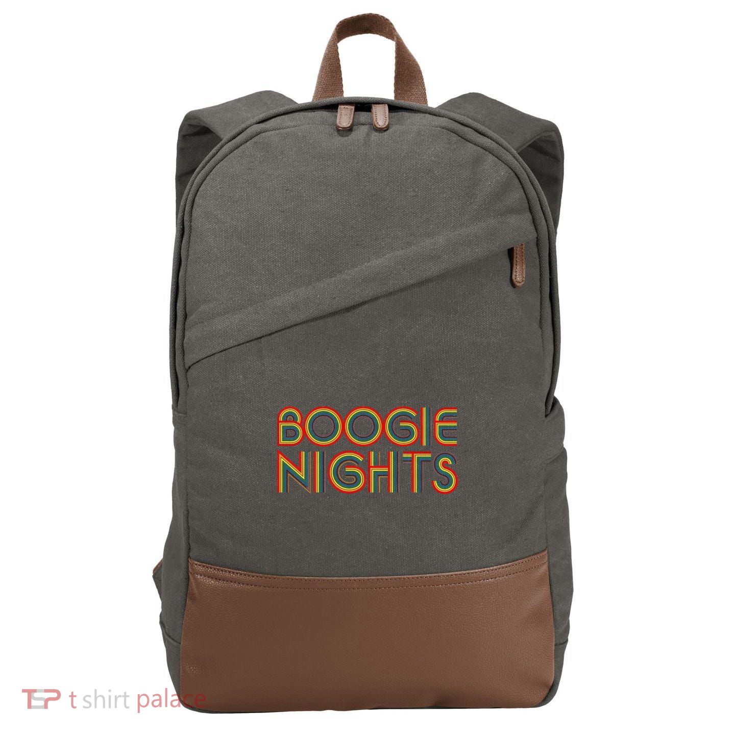 Boogie Nights Cotton Canvas Backpack