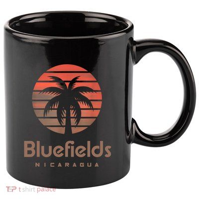 Bluefields Nicaragua 11oz C Handle Ceramic Mug