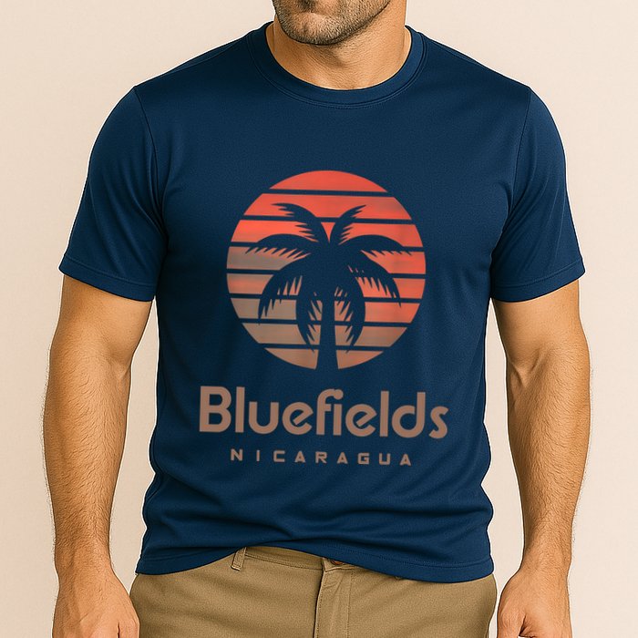 Bluefields Nicaragua Cooling Performance Crew T-Shirt