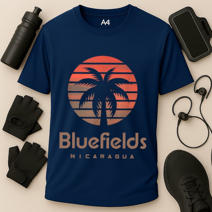 Bluefields Nicaragua Cooling Performance Crew T-Shirt