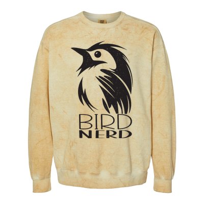 Bird Nerd Bird Watching Birdwatching And Birding Lover Colorblast Crewneck Sweatshirt