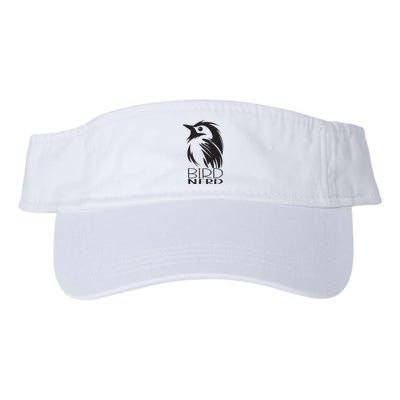 Bird Nerd Bird Watching Birdwatching And Birding Lover Valucap Bio-Washed Visor