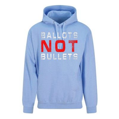 Ballots Not Bullets Unisex Surf Hoodie