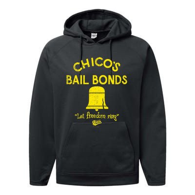 Bad News Bears Chicos Bail Bonds Performance Fleece Hoodie