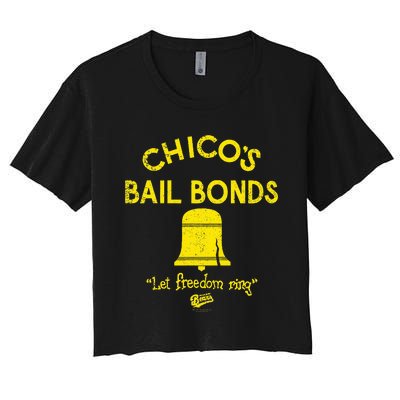 Bad News Bears Chicos Bail Bonds Women's Crop Top Tee