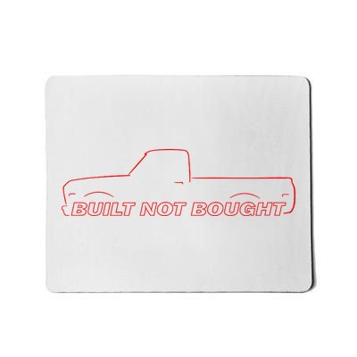 Built Not Bought 6772 C10 Truck Garage Built Mousepad