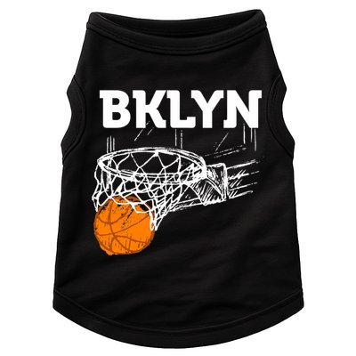 Brooklyn NYC Basketball Net Gift Funny New York City Doggie Tank