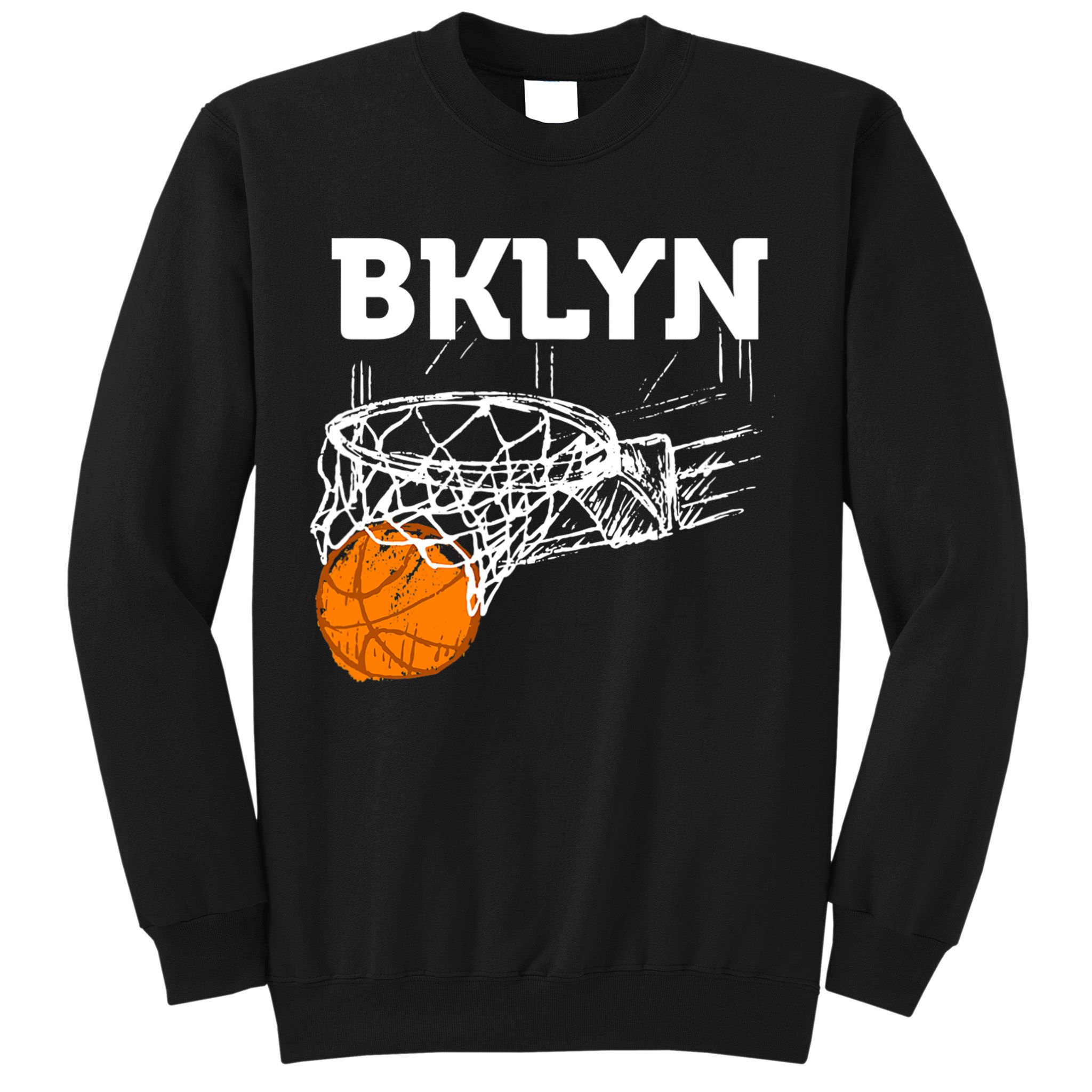 Brooklyn NYC Basketball Net Gift Funny New York City Sweatshirt