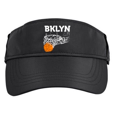 Brooklyn NYC Basketball Net Gift Funny New York City Adult Drive Performance Visor