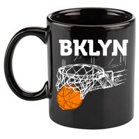 Brooklyn NYC Basketball Net Gift Funny New York City 11oz C Handle Ceramic Mug
