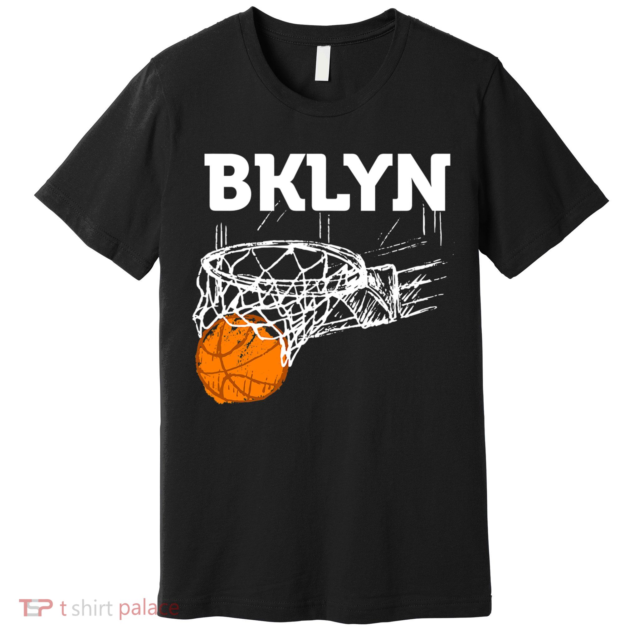 Brooklyn NYC Basketball Net Gift Funny New York City Premium T-Shirt