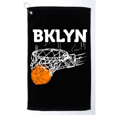 Brooklyn NYC Basketball Net Gift Funny New York City Golf Towel