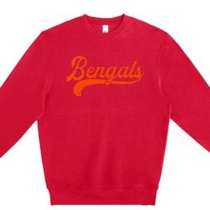 B.E.N.G.A.L.S Nickname Premium Crewneck Sweatshirt