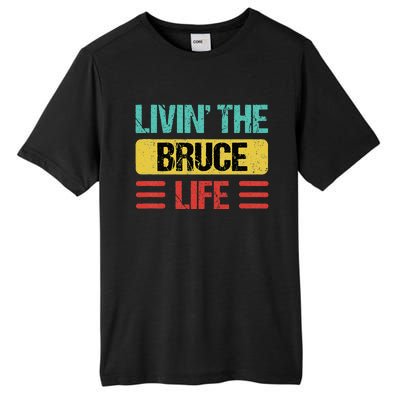 Bruce Name Tall Fusion ChromaSoft Performance T-Shirt