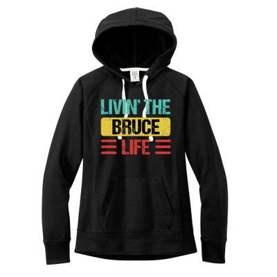 Bruce Name Women's Fleece Hoodie