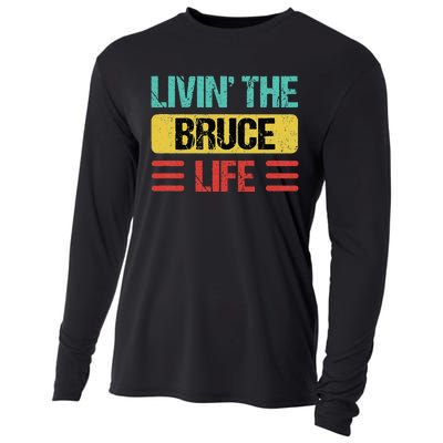 Bruce Name Cooling Performance Long Sleeve Crew