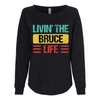 Bruce Name Womens California Wash Sweatshirt