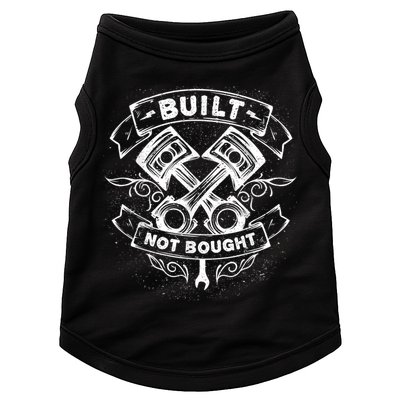Built Not Bought Mechanic Pistons Custom Vintage Clothing Doggie Tank