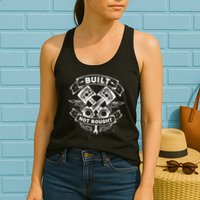 Built Not Bought Mechanic Pistons Custom Vintage Clothing Womens Tank Top