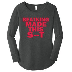 Beatking New Women's Perfect Tri Tunic Long Sleeve Shirt