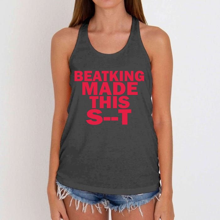 Beatking New Women's Knotted Racerback Tank