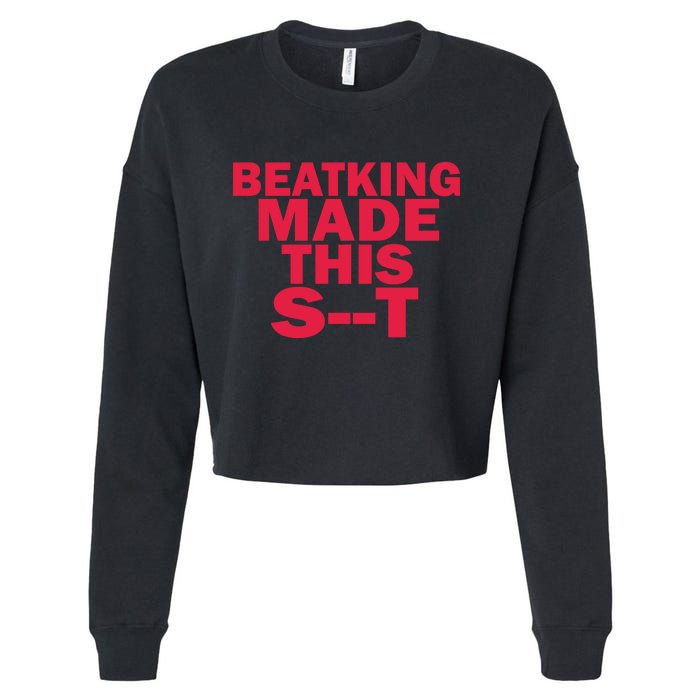 Beatking New Cropped Pullover Crew