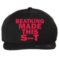 Beatking New Wool Snapback Cap