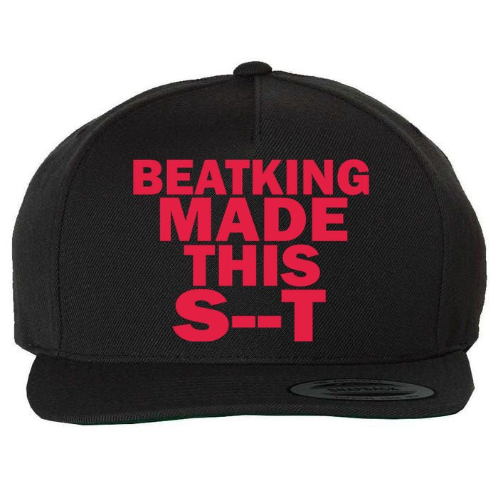 Beatking New Wool Snapback Cap