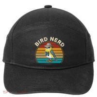Bird Nerd 7-Panel Snapback Hat
