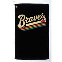 Braves Name  Golf Towel