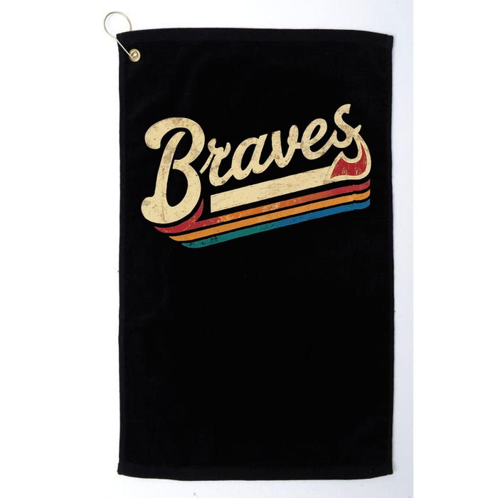 Braves Name  Golf Towel