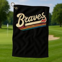 Braves Name  Golf Towel