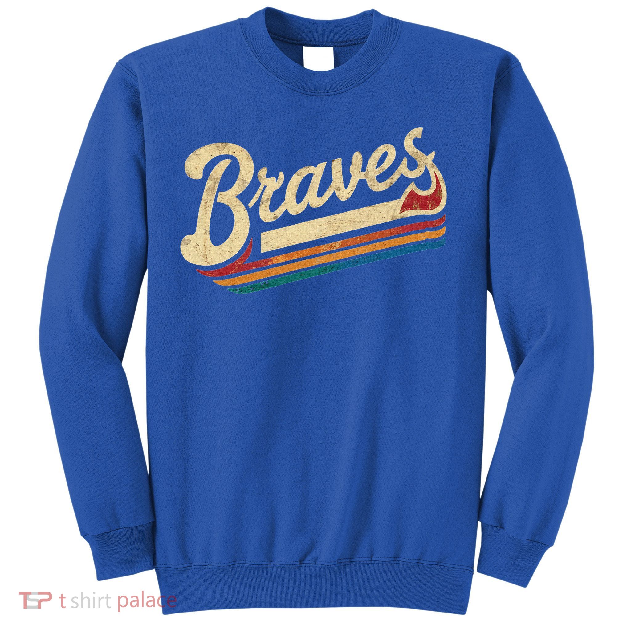 Braves Name  Sweatshirt