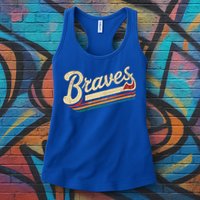 Braves Name  Womens Tank Top