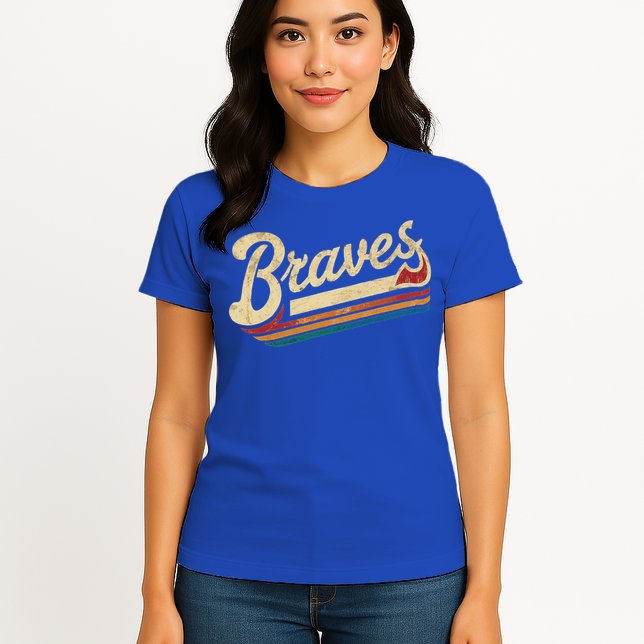 Braves Name  Womens T-Shirt