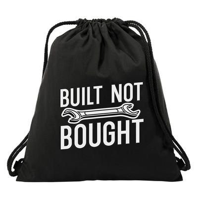 Built Not Bought Jdm Gifts Drawstring Bag