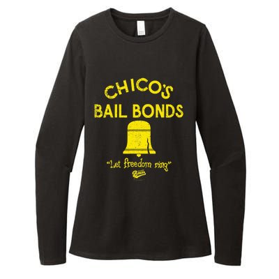 Bad News Bears Chicos Bail Bonds Womens CVC Long Sleeve Shirt