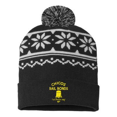 Bad News Bears Chicos Bail Bonds USA-Made Snowflake Beanie