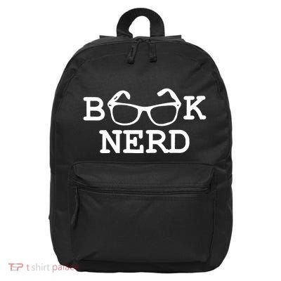 Book Nerd 16 in Basic Backpack